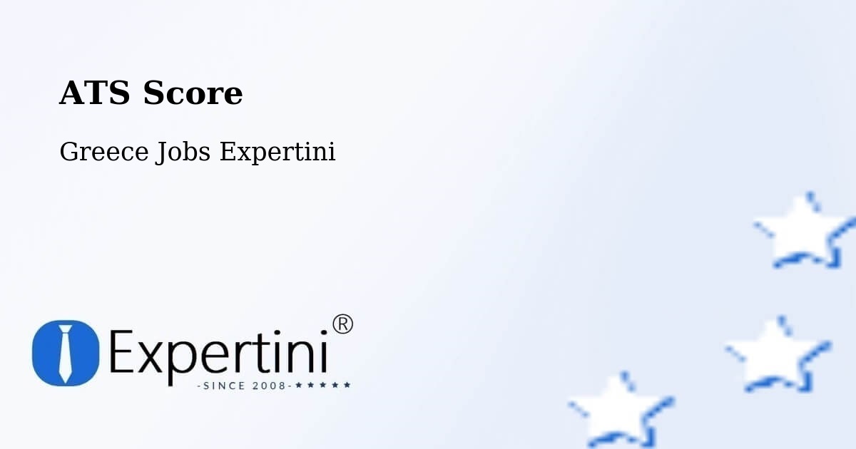 Resume ATS Score & Job Description Match Tool – Koilás - Greece Jobs Expertini