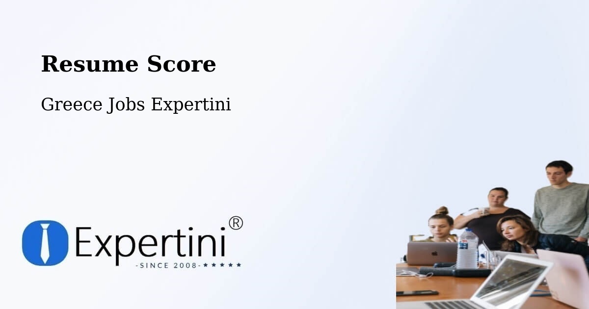 Resume Score & Job Description Match Tool – Koilás - Greece Jobs Expertini